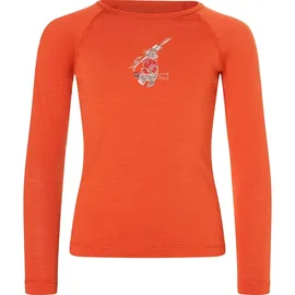 super.natural Bunny175 Langarm-T-Shirt Unisex Chilli/Various 110