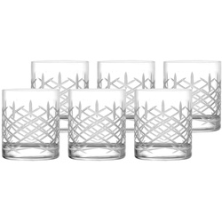 Stölzle Lausitz New York Bar Club Whiskybecher 6er Set Gläser 6 ct 
