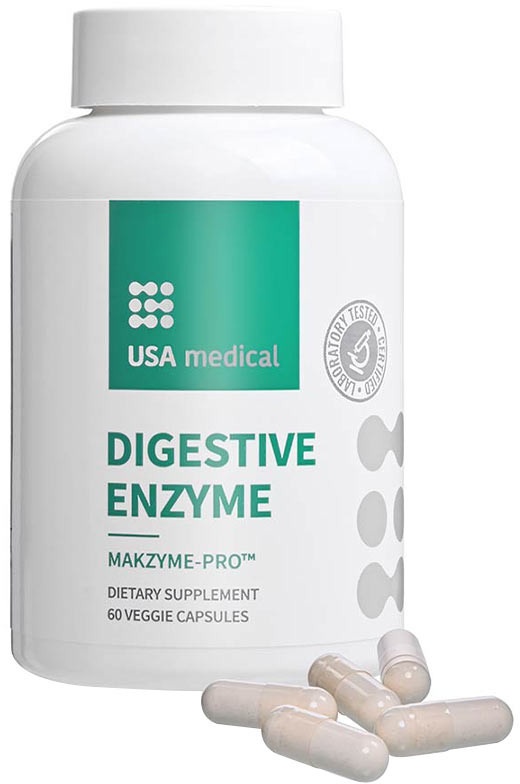 USA medical Digestive Enzyme (60 Kapseln)