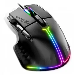 Spirit Of Gamer Maus Souris Pro M5 Schwarz