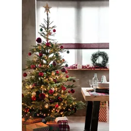 Lumineo LED Lichterkette 9 m Schwarz warmweiß