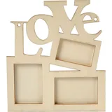 Creativ Company Bilderrahmen Holz natur 19,7x16 cm 1 St.
