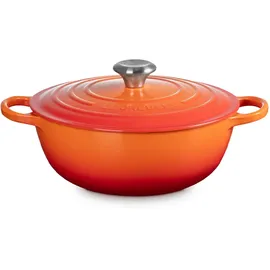 Le Creuset Signature La Marmite Bräter 24 cm ofenrot