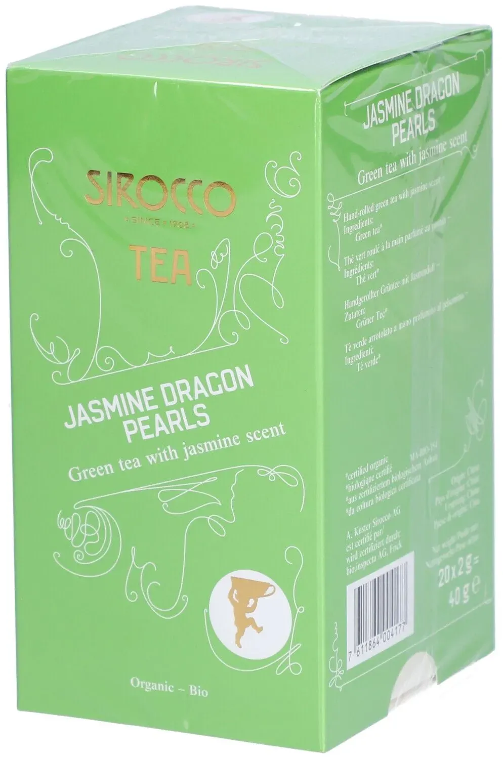 Sirocco Teebeutel Jasmine Dragon Pearls 20 Stk