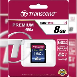 Transcend SDHC Class 10 UHS-I 8 GB