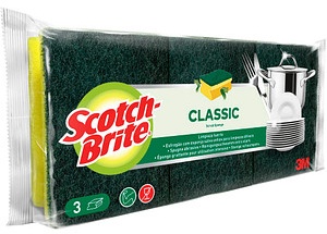 Scotch-Brite CLASSIC Topfreiniger, 3 St.