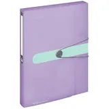Herlitz 11408994 Sammelbox, A4, PP-Folie flieder