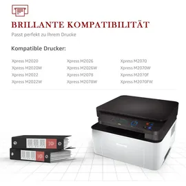 kompatible Ware kompatibel zu Samsung MLT-D111S schwarz