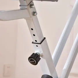 Homcom Fahrradtrainer mit Magnetwiderstand rot/weiß