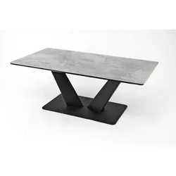 Concept Amelie Couchtisch Metall/Keramik - Schwarz