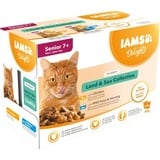 Iams Delights Senior Land & Sea Collection 12 x 85 g