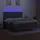 vidaXL Boxspringbett 180 x 200 cm Dunkelgrau