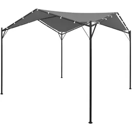 vidaXL Gartenpavillon 4 x 4 m anthrazit