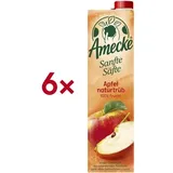 Amecke Sanfte Säfte Apfel naturtrüb Direktsaft 6x 1,0 l