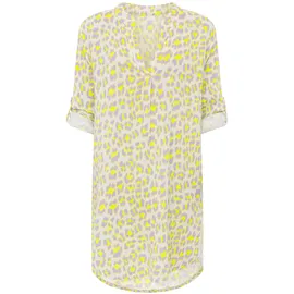 Zwillingsherz Blusentop Rom Neongelb Oversize