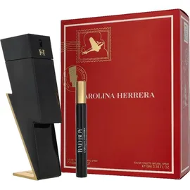 Carolina Herrera Bad Boy Eau de Toilette 100 ml + Eau de Toilette 10 ml Geschenkset 3