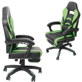 MuCoLa Gaming Chair 93856 schwarz/grün