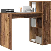 VidaXL Schreibtisch Altes Holz Holzwerkstoff Standard Stauraum