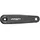 TRP Kurbelgarnitur EVO 12 Alu CK-8050 170 mm Schwarz/silber - steife Antriebseinheit