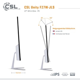 CSL Computer All-in-One PC Unity F27W-JLS 68.6cm (27 Zoll) Full HD Intel® Pentium® N6000 16GB RAM