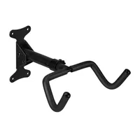 Relaxdays Fahrrad Wandhalterung klappbar schwarz