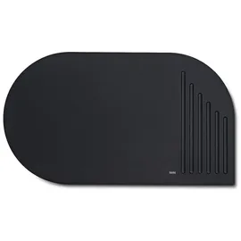 Kela Nobel Schneidebrett Kunststoff 1 42 x 24 cm Schwarz