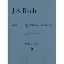 G. Henle Verlag Das Wohltemperierte Klavier Teil II BWV 870-893 ohne Fingersätze: Instrumentation: Piano solo (G. Henle Urtext-Ausgabe)