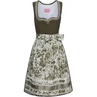 Krüger Madl Dirndl Midi-Dirndl grün 34