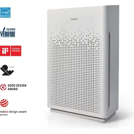 winix ZERO-S luftreiniger Allergiker, CADR 400m3/h, 100m2, Air Purifier für Raucherzimmer gegen Allergien, Staub, Pollen, Tierhaare, Luftqualitätsanzeige, Auto Schlafmodus, Weiß