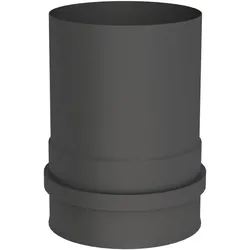 Jeremias PELLET-LINE Geräteanschluss mit FU-Muffe inkl. Dichtung Edelstahl schwarz