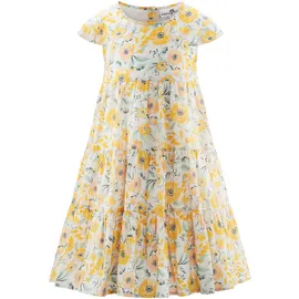 happy girls Sommerkleid HAPPY GIRLS, Mädchen, Gr. 140, EURO-Größen, gelb, Stoff, 100% Baumwolle. normal, Kleider Sommerkleid,