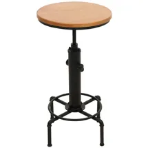 MCW Bartisch, Schwarz, Beige,