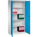 Californian Products CP Stahlschrank C 2000 Acurado 9260-000 S11314 lichtgrau, lichtblau 93,0 x 40,0 x 195,0 cm, aufgebaut