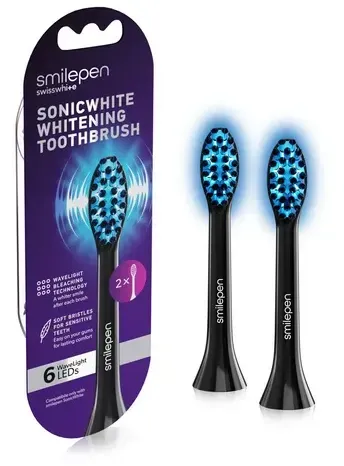 SMILEPEN Sonicwhite Ersatz Bürstenköpfe mit LED (2 Stück)