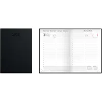 IDENA 12077 - Buchkalender DIN A5 2026, 1 Tag