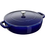 Staub Chistera Bräter 28 cm dunkelblau