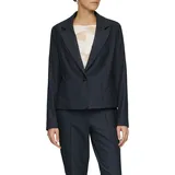 BLACK LABEL Jackenblazer gepunktet casual tailliert taillenbedeckt tiefer V-Ausschnitt Langarm Blazer 42