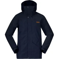 Hardshelljacke Nordmarka dunkelblau atmungsaktiv multifunktional wasserdicht 2XL