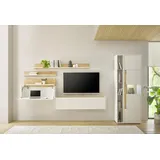 INOSIGN Büromöbel-Set CiTY/GiRON, (Set, 5-tlg), Home Office weiß