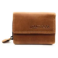 lemasi Hill Burry Mini echt Leder Damen Geldbörse Portemonnaie RFID NFC Schutz braun