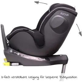 AVOVA Sperber-Fix i-Size Pearl Black