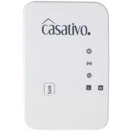 casativo Mini-WLAN-Repeater 300 Mbit/s weiß