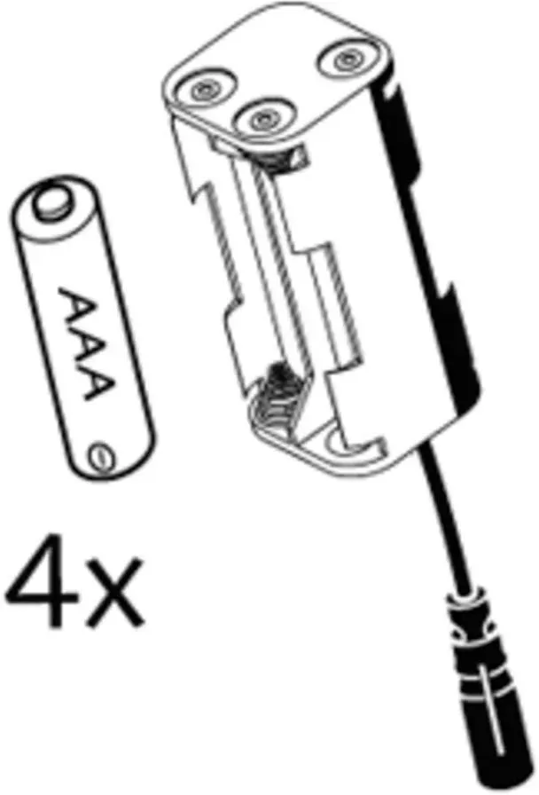 Schell Batteriefach PURIS/VENUS 4xAAA Batterien