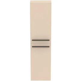 Ideal Standard i.life S Hochschrank 40 x 21 x 160 cm Sandbeige Glas/Holz