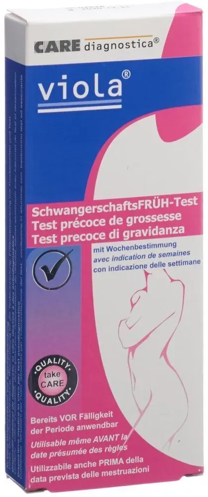 Care diagnostica® Frühschwangerschaftstest