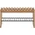 MCA Furniture BANTRY Bank 88 x 45 x 30 cm beige / beige geölt