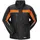 Planam Cosmic Regenjacke Unisex Schwarz/Orange XL