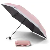Pantone Pantone, Taschenschirm inkl. modischem Reise-Etui, Light Pink 182