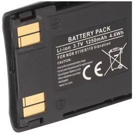 AccuCell Akku passend für Nokia 5110, 5130, 6130, 6110, 6150 BMS-2S mit Vibration Akku