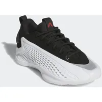 adidas Basketballschuh ADIDAS PERFORMANCE "ANTHONY EDWARDS 1 LOW KIDS", Mädchen, Gr. 38, bunt (cloud weiß, core schwarz, lucid rot), Synthetik, Textil, Schuhe, für Kinder & Jugendliche